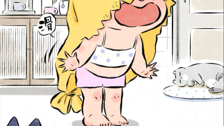 她的快乐也太简单！