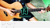 14 - Silent Sanctuary - Fingerstyle Guitar (Tabs) Chords