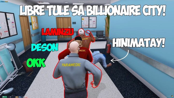 ANG MGA FRONTLINERS NG BILLIONAIRE CITY! | LIBRE TULE! (SOBRA LAUGH TRIP!)