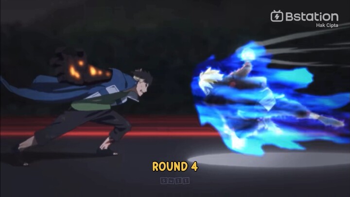 boruto vs kawaki (blue karma vs red karma)