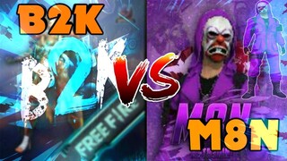 AWM KING B2K vs M8N Fastest Player in Free Fire Who is the Best  Player