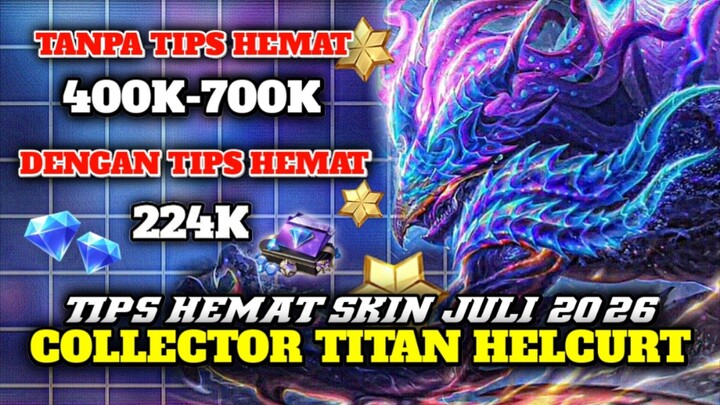 HANYA 4K TIAP HARI!! Tips Hemat Spin Collector Titan Helcurt Juli 2026 Paling Murah🔥