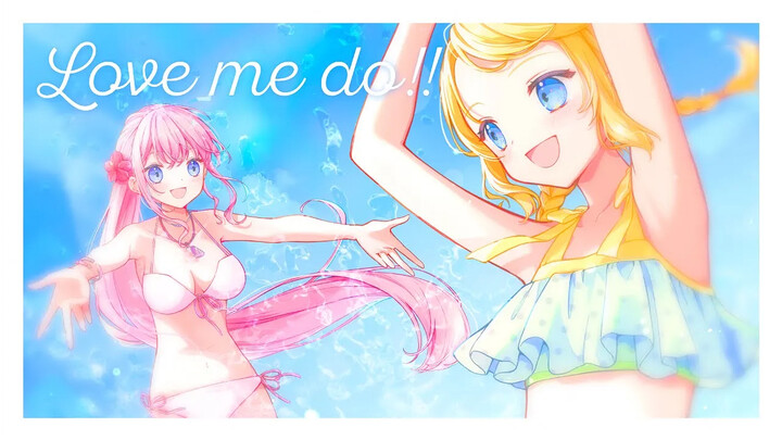 【Kagamine Rin, Hatsune Luka】Cintai Aku!! 【MeroKuru】