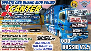 UPDATE OBB MOD SOUND CANTER PREMIUM ETS2 BUSSID V3.5 | MARKAS HM CABE V2 | BUS SIMULATOR INDONESIA