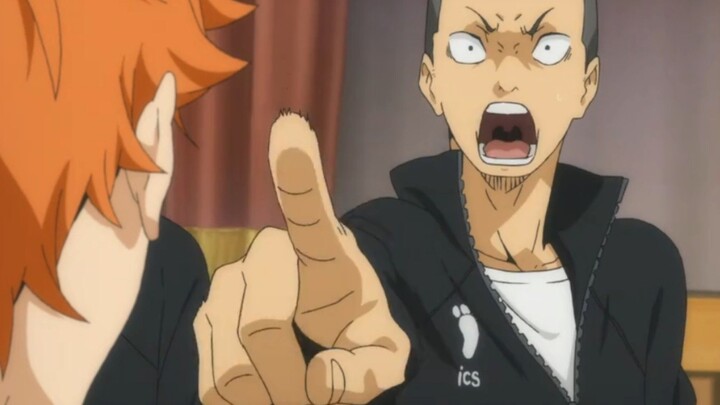Menggambar Tanaka yg lagi bilang super kontet ke Hinata