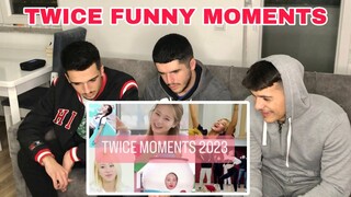 FNF Reacting to Twice FUNNY Moments to start 2023 | TWICE REACTION