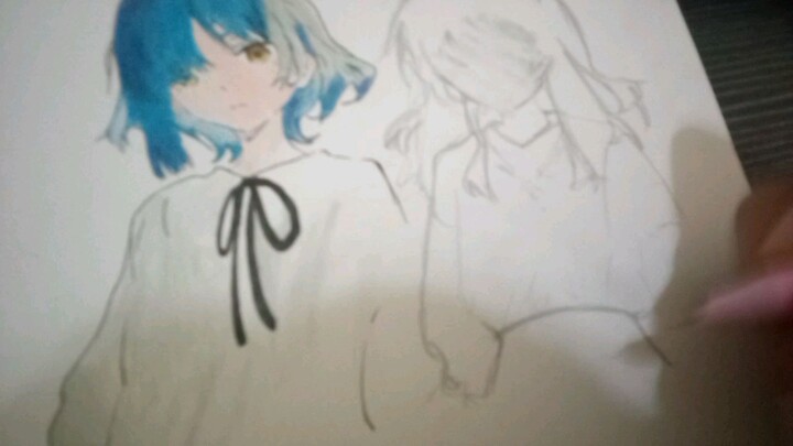 [Drawing] si rambut merah ceria - Bocchi the rock