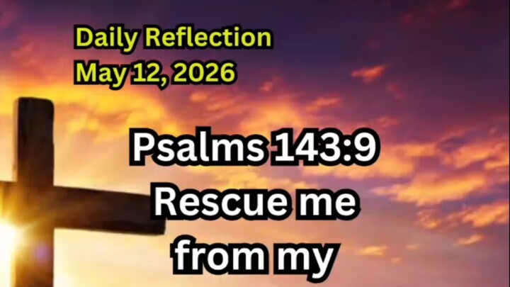 Daily Reflection May 12, 2026 #faith #bible #reflection