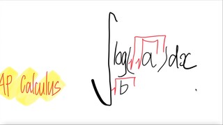 AP Calculus: log ∫√b(√√a) dx