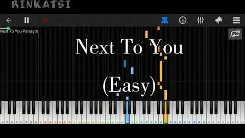 Parasyte - Next To You (Easy) Piano tutorial