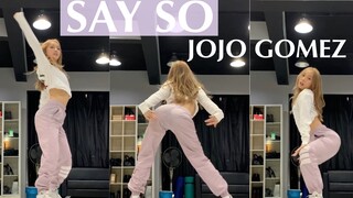 JOJO GOMEZ membuat koreografi sampul "SAY SO".