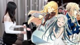 Bộ anime piano giật gân nước mắt nhất "Secret Base / 有 の 報 / Trân trọng" Ru's Piano | Phiên bản mới 