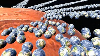 How many Earths could solar energy power?