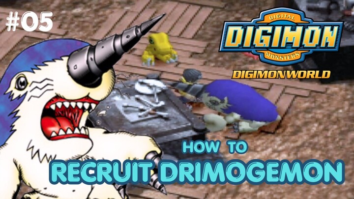 CARA MEREKRUT DRIMOGEMON #DIGIMONWORLD #GRDGAMES #shorts