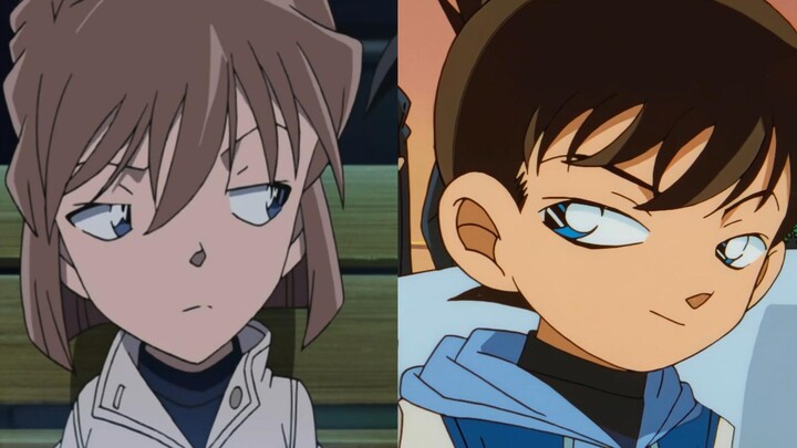 She was not cute before but now she is cute. Do you think Conan and Ai are cute?