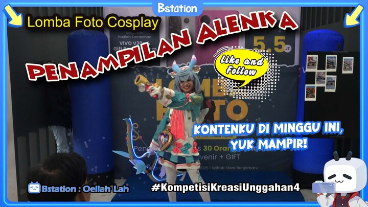 Penampilan Alenka pada Lomba Foto Cosplay