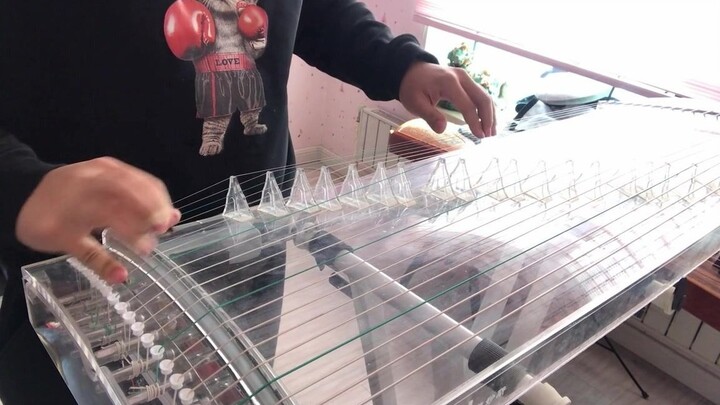 [Electric guzheng] The feeling of playing "Ai Qing Mai Mai"