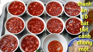 T.iết Canh Úp Bát.Thánh Ăn 10 Bát Tiết Canh Và Đĩa Thịt Luộc | Biển Nguyễn ngọc.