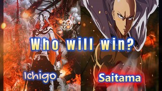 Who will win? Ichigo vs Saitama