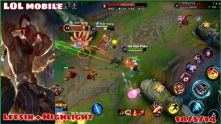 [Hài LOL] A Đen | Bét Leesin Trở Lại | Cơn Ác Mộng Cho Team Địch | 18/5/14.