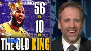 "He's ridiculous man!" -  Max in shock over LeBron's insane performance in Lakers' win vs Warriors