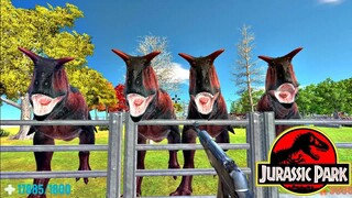 Jurassic Park Mission. Fps Perspective! Animal Revolt Battle Simulator