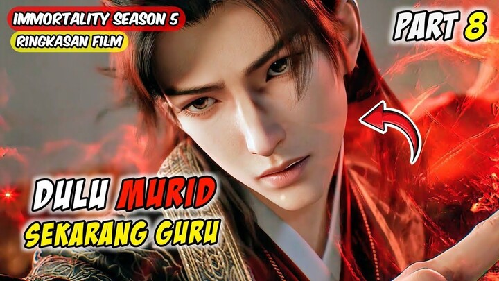 DULU DIA MURID BIASA SEKARANG JADI GURU BESAR - immortality S5 part 8