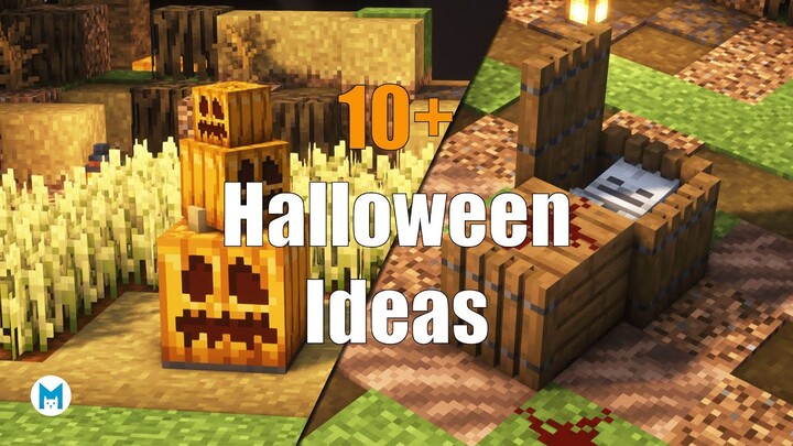 Minecraft | 10+ Halloween Build Hacks and Ideas ðŸ‘»
