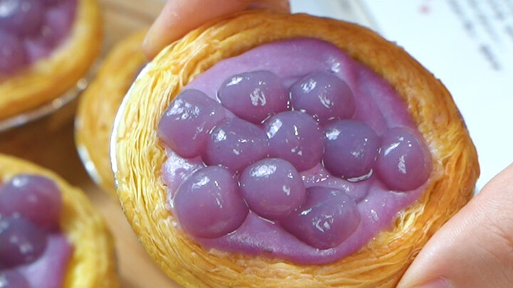 [อาหาร][DIY]วิธีทำทาร์ตเผือกแสนอร่อย?