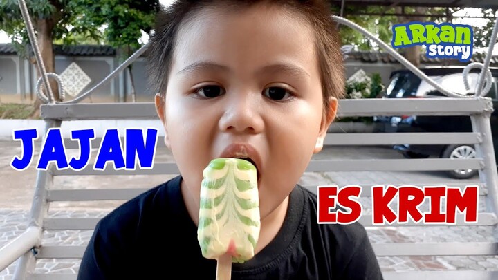 ARKAN minta di Jajanin Beli ES Krim Di ALFAMART