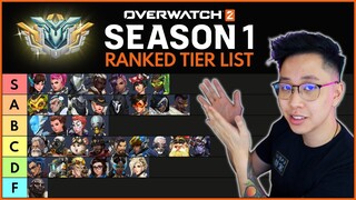 Overwatch 2 - SEASON 1 HERO TIER LIST