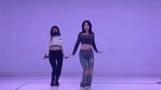 【Zhao Yue&Ahki】Nxde cover jump practice room version (G)I-DLE