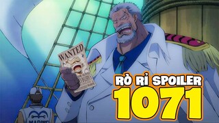 Spoiler One Piece Chap 1071 - Rò Rỉ đầu tiên, Garp đang đến Egg Head gặp Luffy?