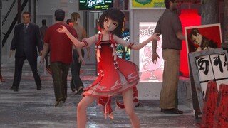 【C4D/CG级渲染】泠鸢MMD-科技感满满的galaxias