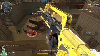 Crossfire NA ( Đột Kích ) 2.0 :  FAMAS G2 GOLD BLACK - HERO MODE X - ZOMBIE V4