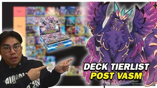 YUGIOH DECK TIER LIST POST VALIANT SMASHERS!