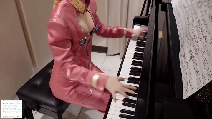 [Datang dan belajar piano dari adikku] BGM Eksekusi Angin Emas Petualangan Aneh Jojo