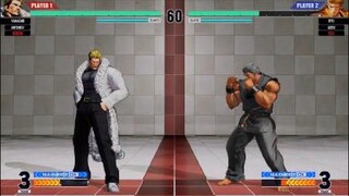 KOF15　山崎vsブラックリョウサカザキ　14Hit倍返しコンボ　速さを得た山崎