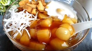 Cách Làm CHÈ SẮN VIÊN MOCHI DẺO ( CHÈ KHOAI MÌ ) Thơm Ngon Hấp Dẫn | Góc Bếp Nhỏ