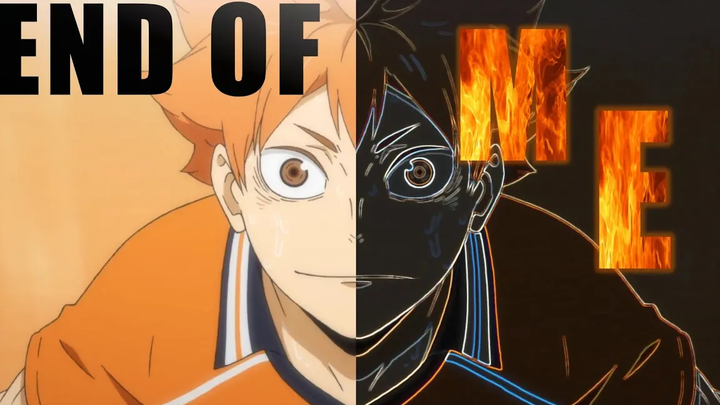 "AMV" Haikyuu !! --End of Me --คาราสึโนะ vs อินาริซากิ ᴴᴰ1080p