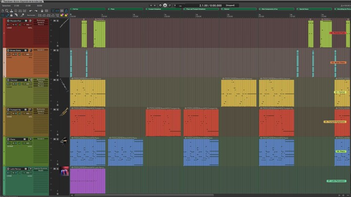 Teardown of Cue 12 - "Cayendo de la nube" (Score of aborted Colombian film) [TURN ON CAPTIONS!]