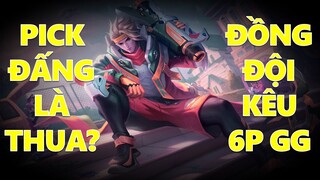 Pick Đấng Valhein đồng đội nản lòng không muốn chơi game kêu 6phút GG đi và cách win với đấng mùa 19