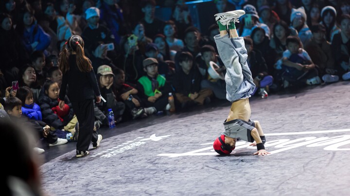 BBOY xử gọn bài nhảy POPPING? Vòng này của Qiúqiú quá bá đạo! | Đỉnh cao Juste Debout