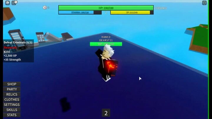 Roblox Indonesia - Jadi Genos # One Punch Man : Destiny