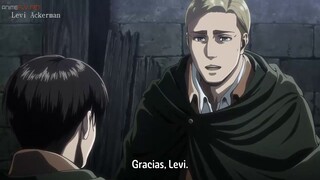 La muerte del Comandamte Erwin Smith - Shingeki no Kyojin