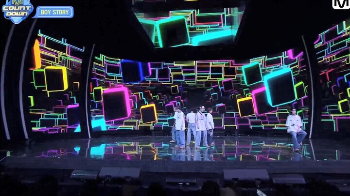 BOY STORY 4th EP《UP》 主打曲《Pump !t Up》 Mcountdown 舞台