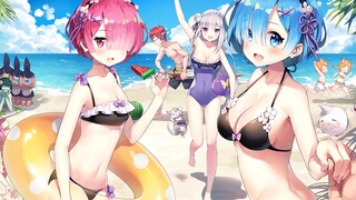 The intense battle scenes in the anime world.