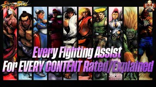 [SF: Duel] - The MOST INDEPTH Fighting Spirit assist Tier list EVER! ALL content and characters