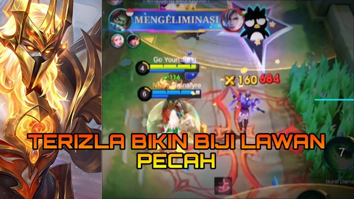 TERIZLA BIKIN BIJI LAWAN PECAH
