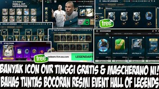 REDEEM CODE BARU!! BANYAK ICON & MASCHERANO GRATIS !! BAHAS TUNTAS EVENT HALL OF LEGENDS FC MOBILE